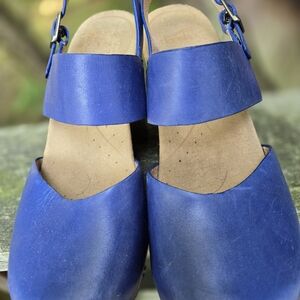 Dansko Taci Royal Blue Clog Sz 39 ( 8.5 - 9 ) Womens